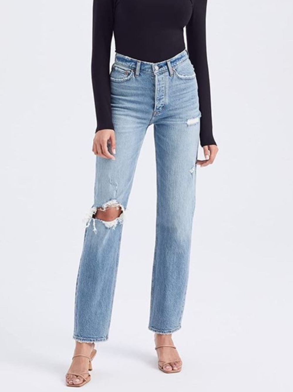 Abercrombie and fitch the dad high rise jeans